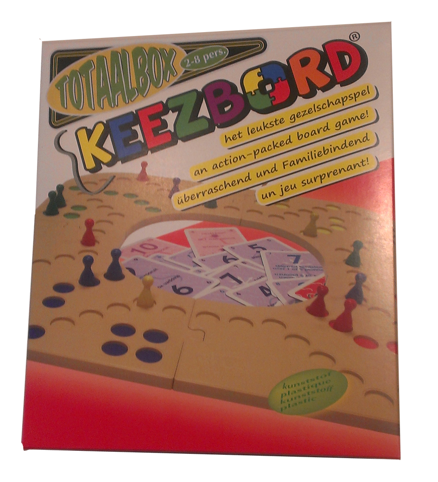 knal doolhof Groene achtergrond TotalBox kunststof 2,3,4,5,6,7 en 8 pers. - Keezbord - Het originele Keezen  bordspel vanaf 18 euro! - Bestel online