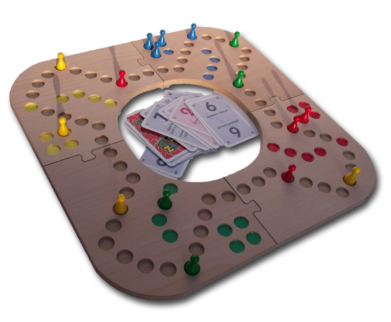 Wat dan ook Trottoir Nauwgezet 4 persoons houten Keezbord en Tokkenspel - Keezbord - Het originele Keezen  bordspel vanaf 18 euro! - Bestel online