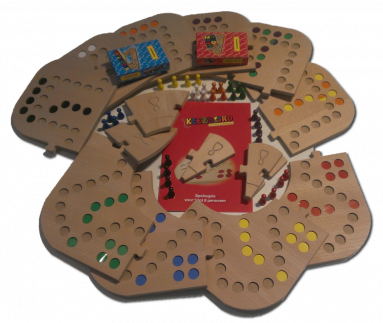 Saga Irrigatie Electrificeren Totalbox wood 2,3,4,5,6,7 en 8 pers [EN] - Keezbord - Het originele Keezen  bordspel vanaf 18 euro! - Bestel online